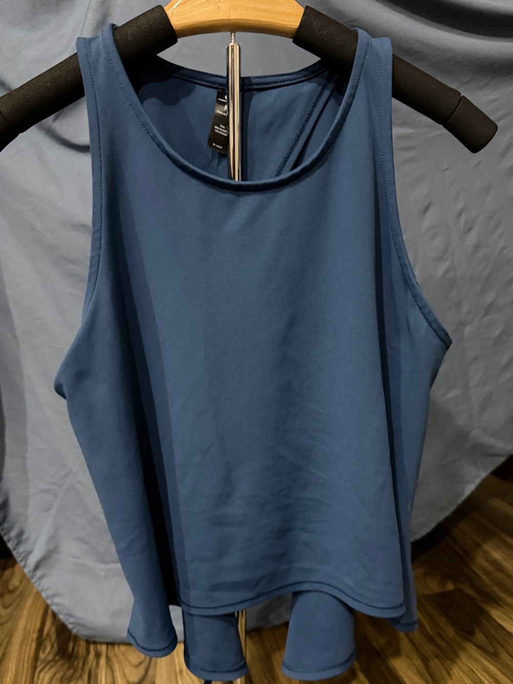 Yogalicious Blue Racerback Tank Top